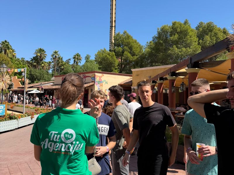 Putnici u parku PortAventura