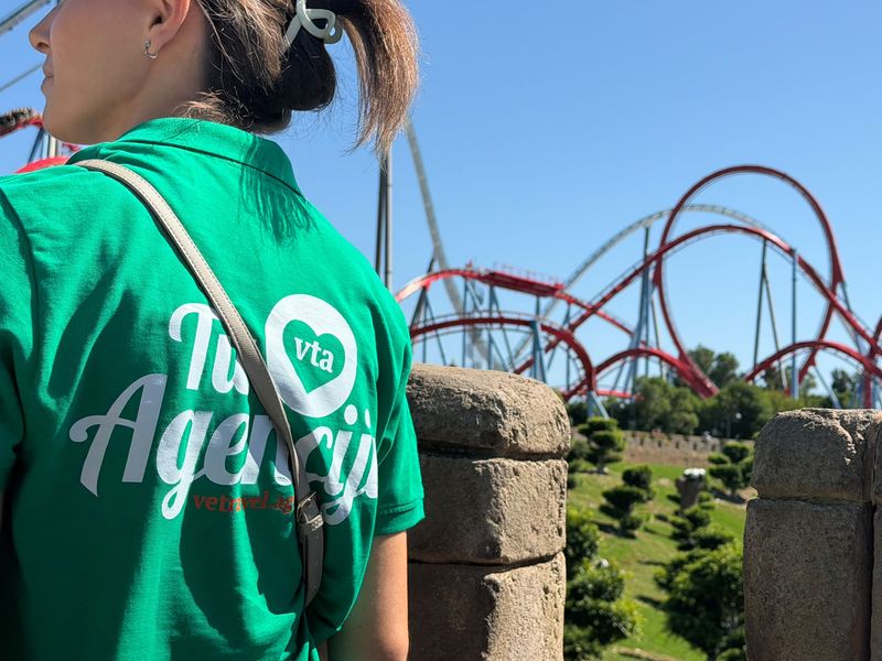Rollercoaster u parku PortAventura